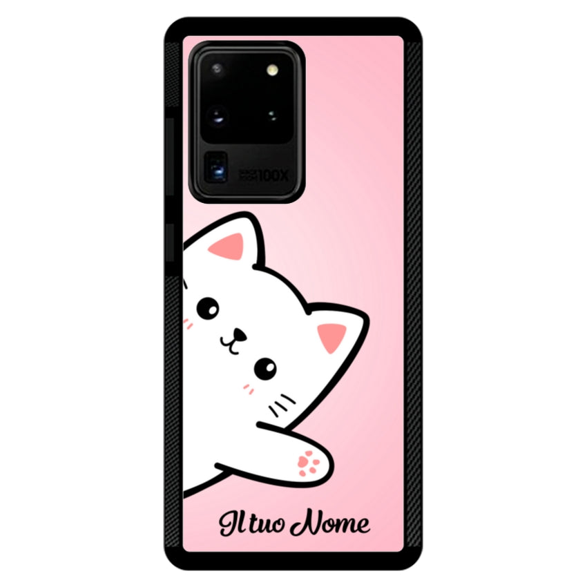 Gatto 1 con Nome - Samsung customall