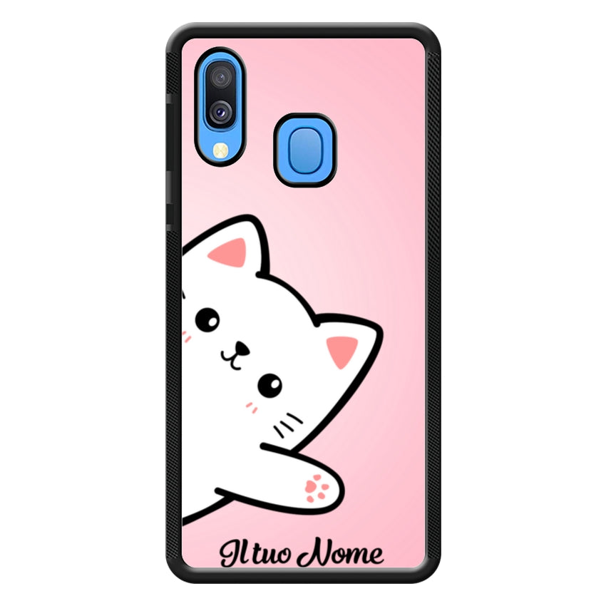 Gatto 1 con Nome - Samsung customall