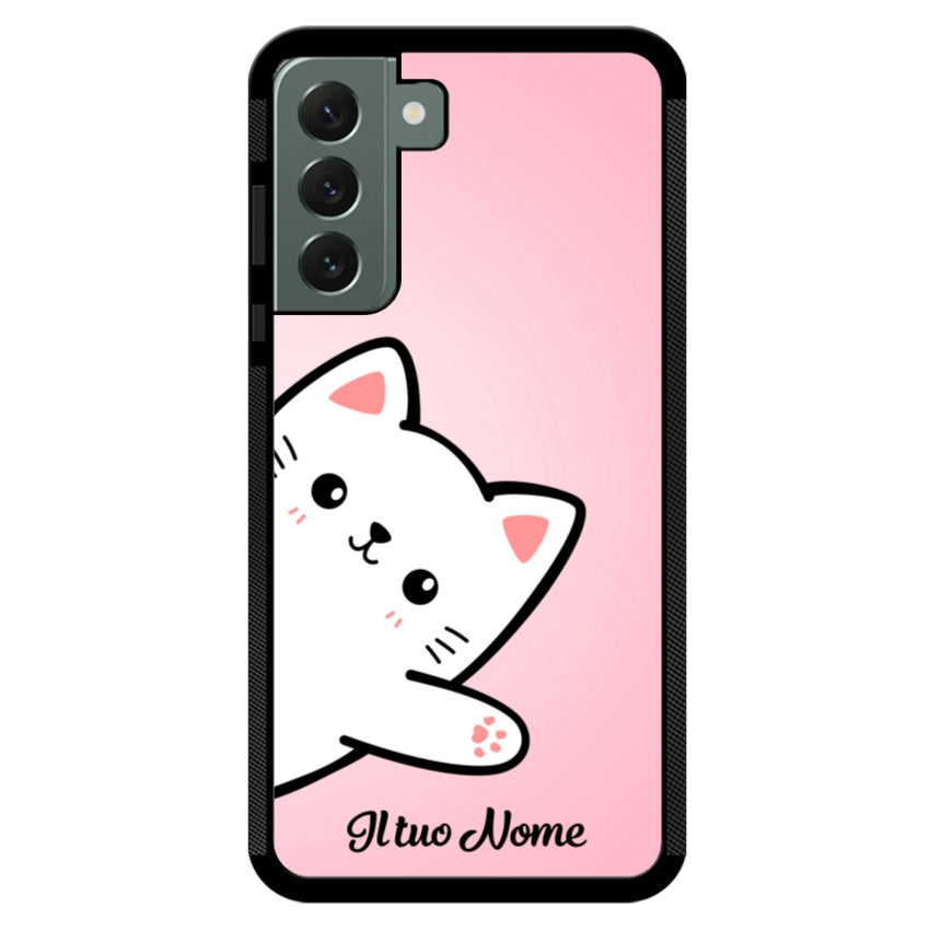 Gatto 1 con Nome - Samsung customall