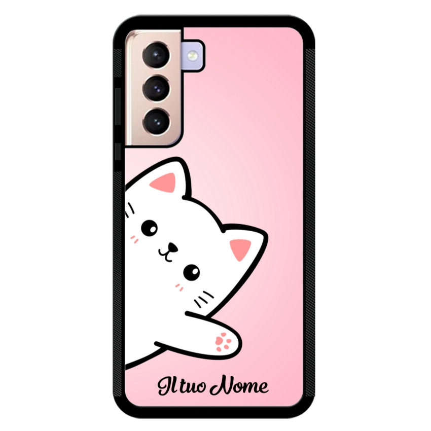 Gatto 1 con Nome - Samsung customall