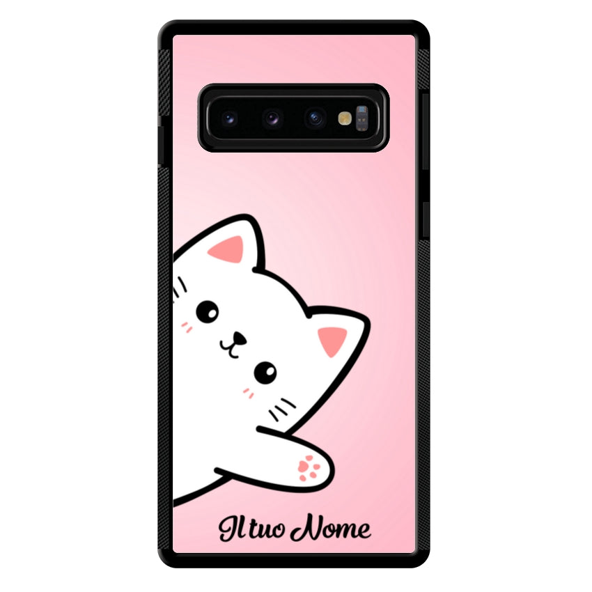 Gatto 1 con Nome - Samsung customall