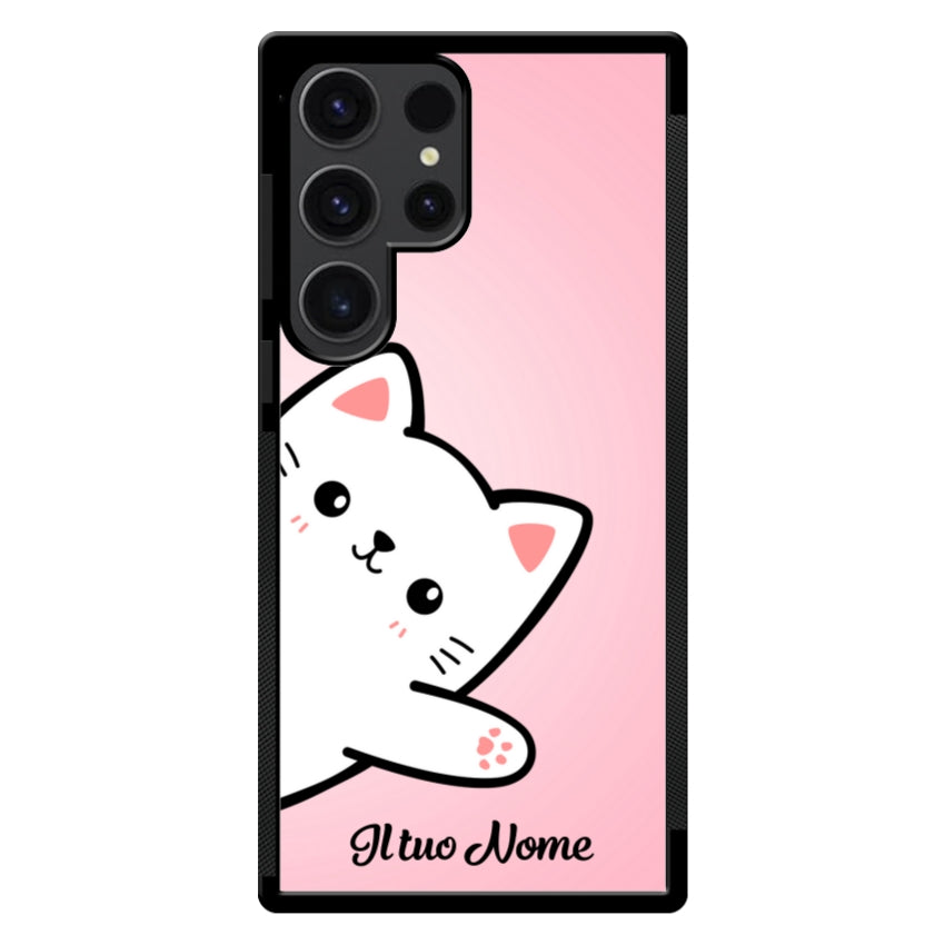 Gatto 1 con Nome - Samsung customall