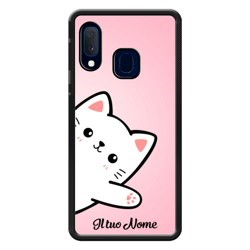 Gatto 1 con Nome - Samsung customall