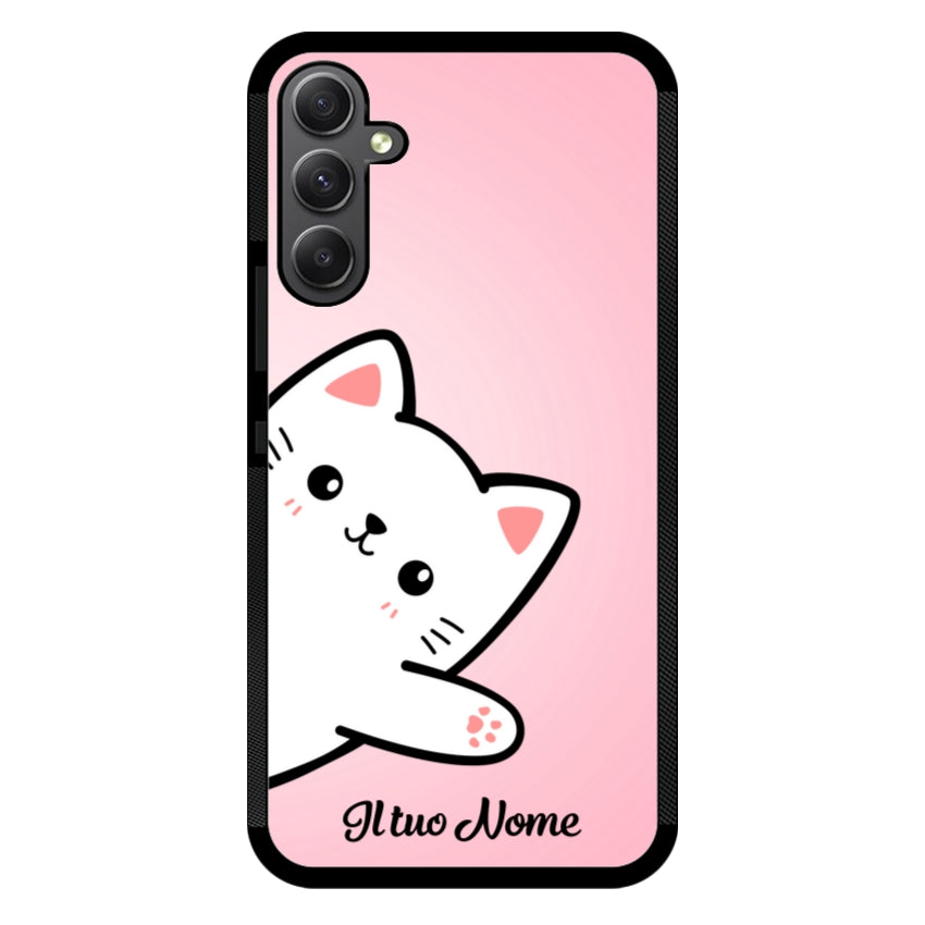 Gatto 1 con Nome - Samsung customall