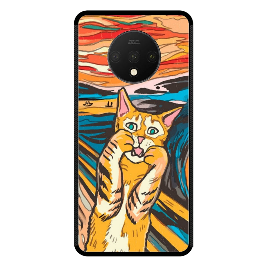 Cover IF49 Munch Cat - OnePlus e Nothing Phone customall