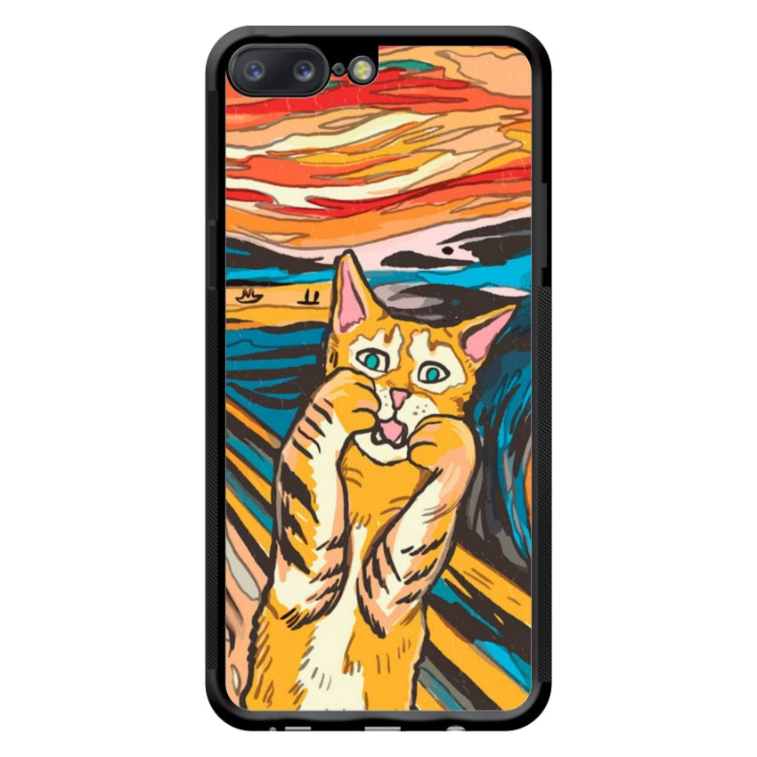 Cover IF49 Munch Cat - OnePlus e Nothing Phone customall