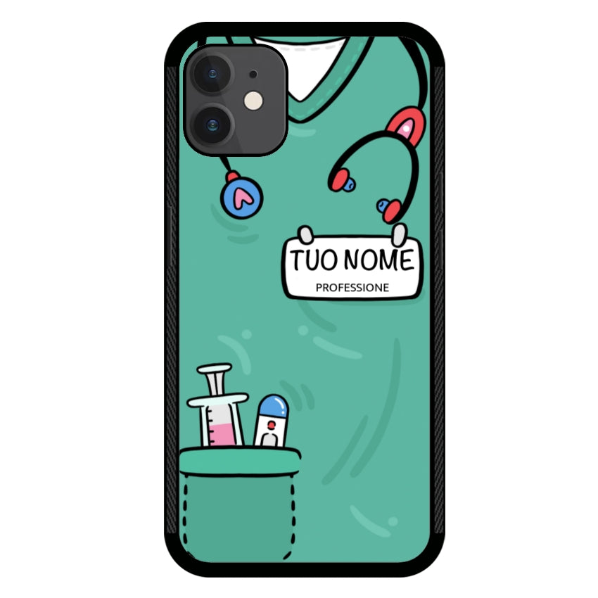Cover con Divisa Sanitaria Personalizzata - Apple customall
