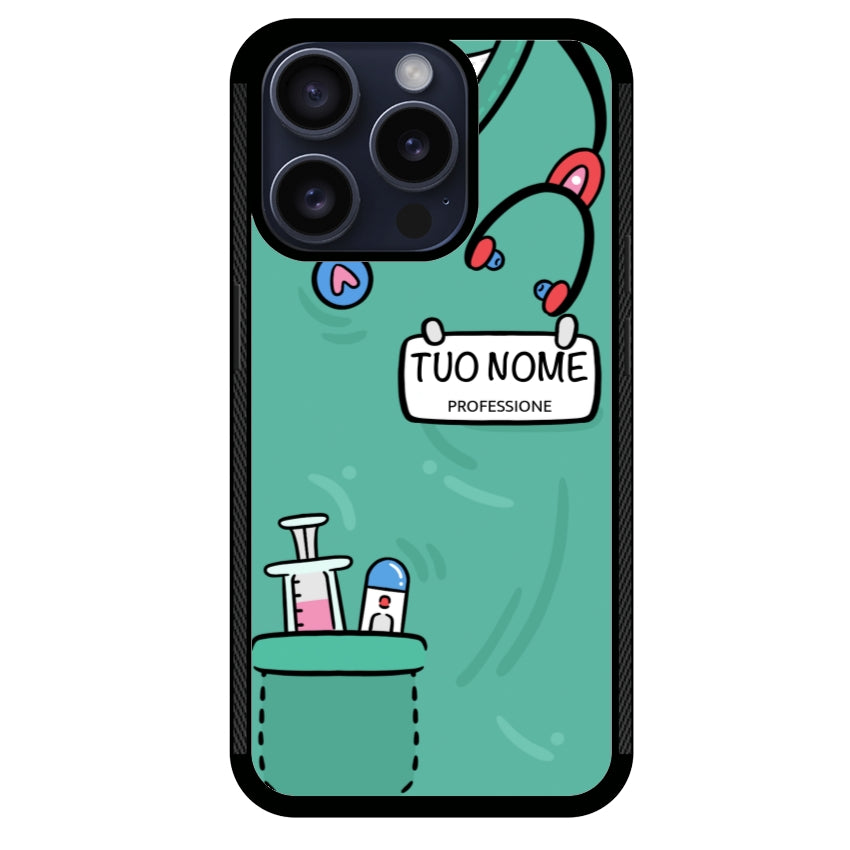 Cover con Divisa Sanitaria Personalizzata - Apple