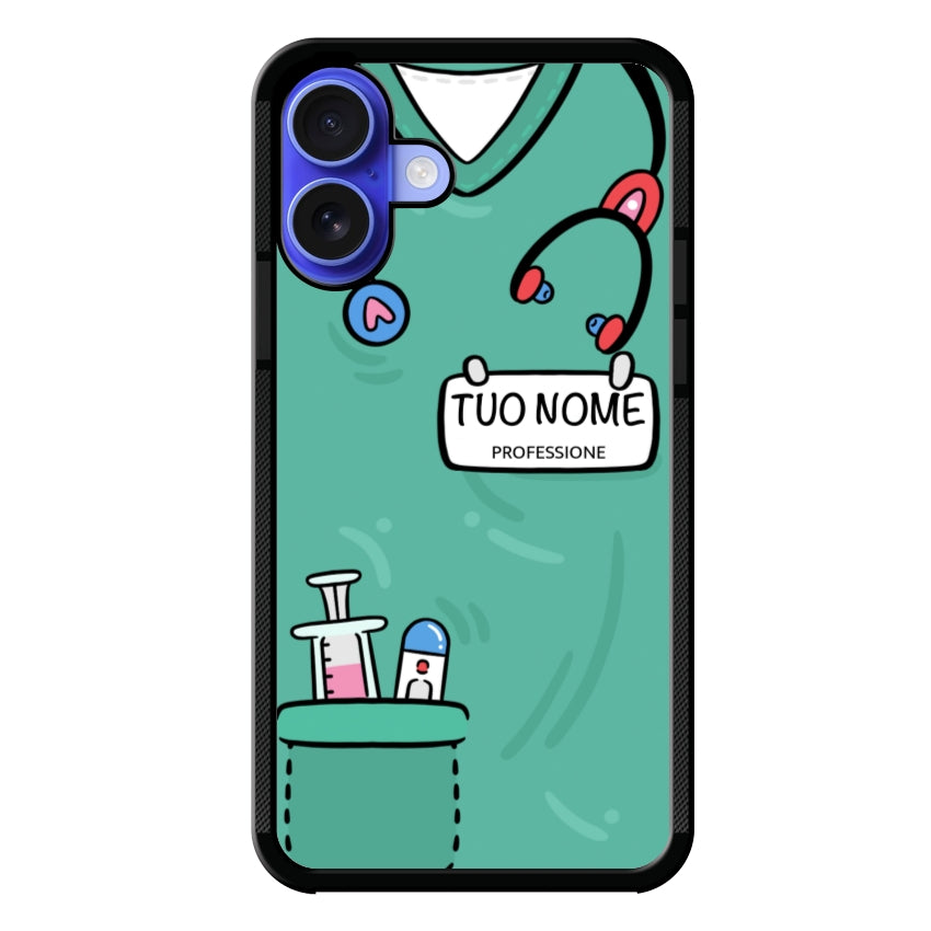 Cover con Divisa Sanitaria Personalizzata - Apple