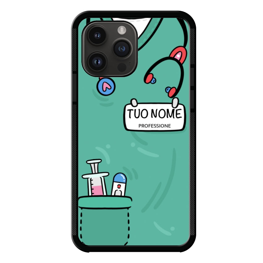 Cover con Divisa Sanitaria Personalizzata - Apple