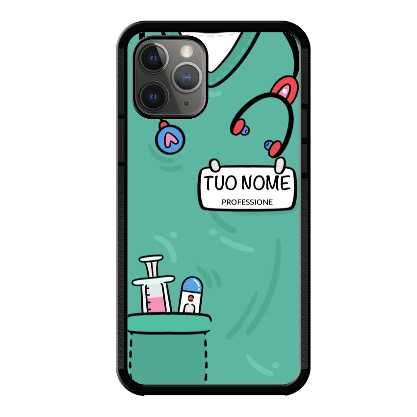 Cover con Divisa Sanitaria Personalizzata - Apple