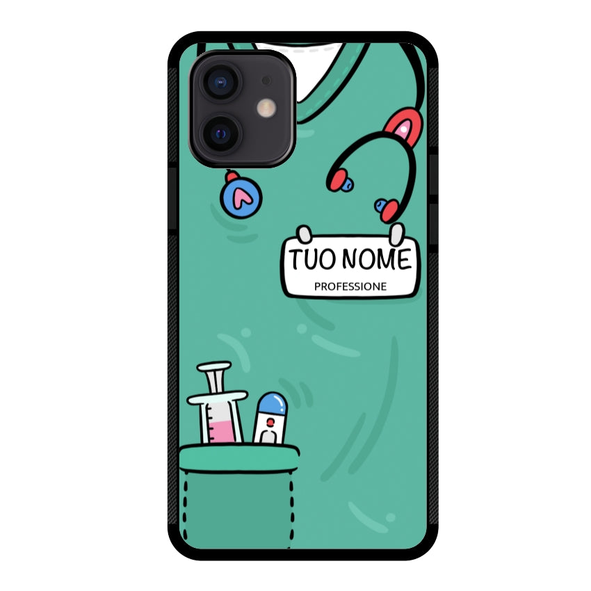 Cover con Divisa Sanitaria Personalizzata - Apple