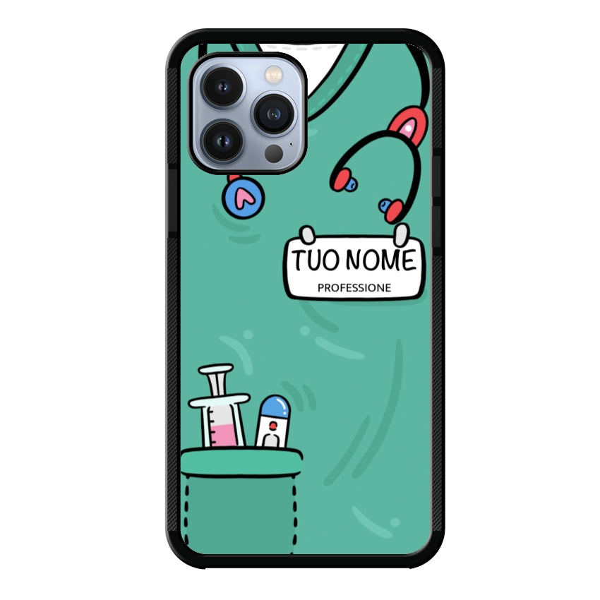 Cover con Divisa Sanitaria Personalizzata - Apple