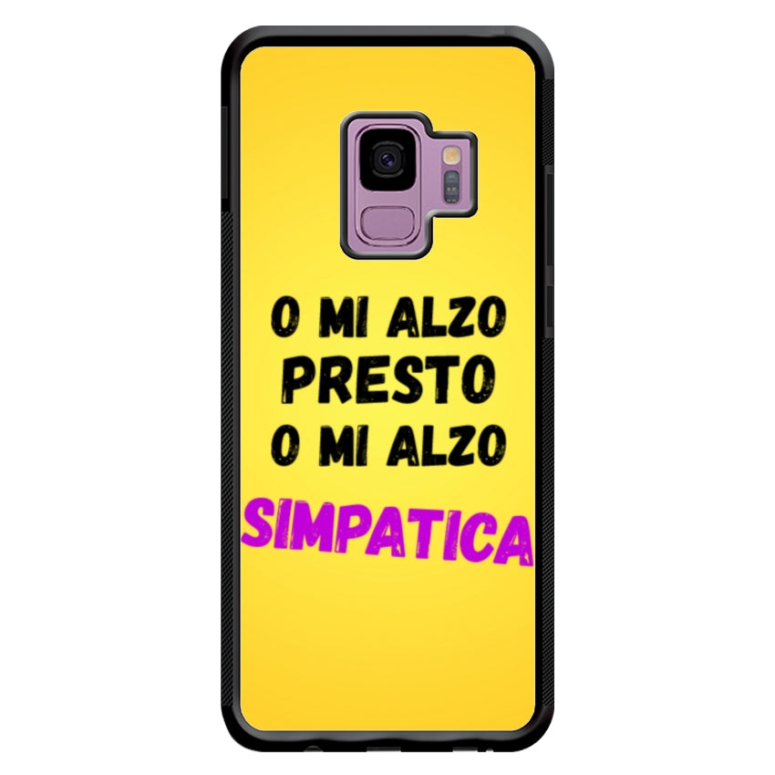 Cover o mi alzo presto o mi alzo simpatica - Samsung