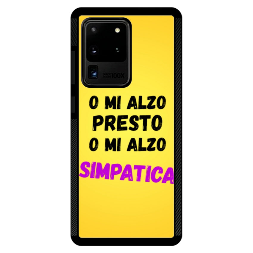Cover o mi alzo presto o mi alzo simpatica - Samsung