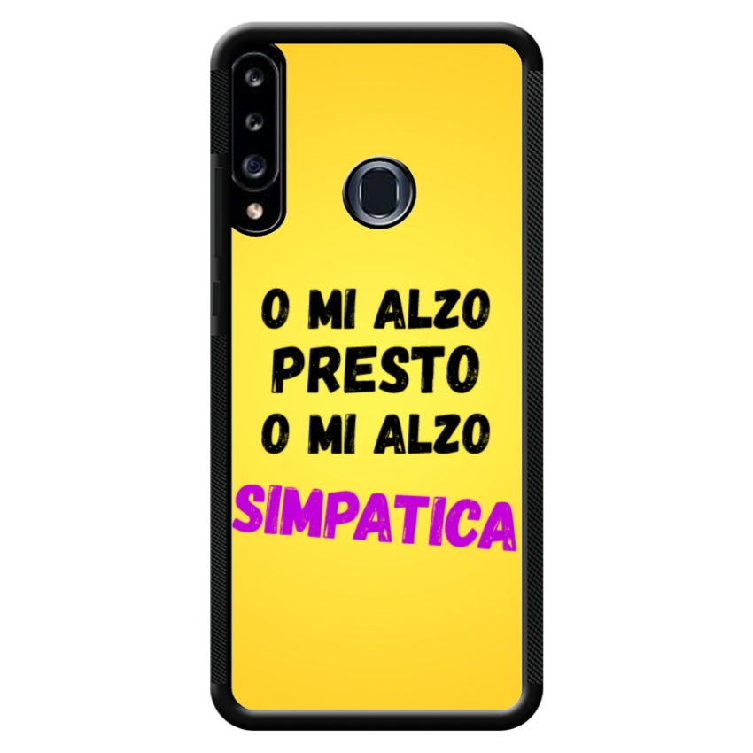 Cover o mi alzo presto o mi alzo simpatica - Samsung