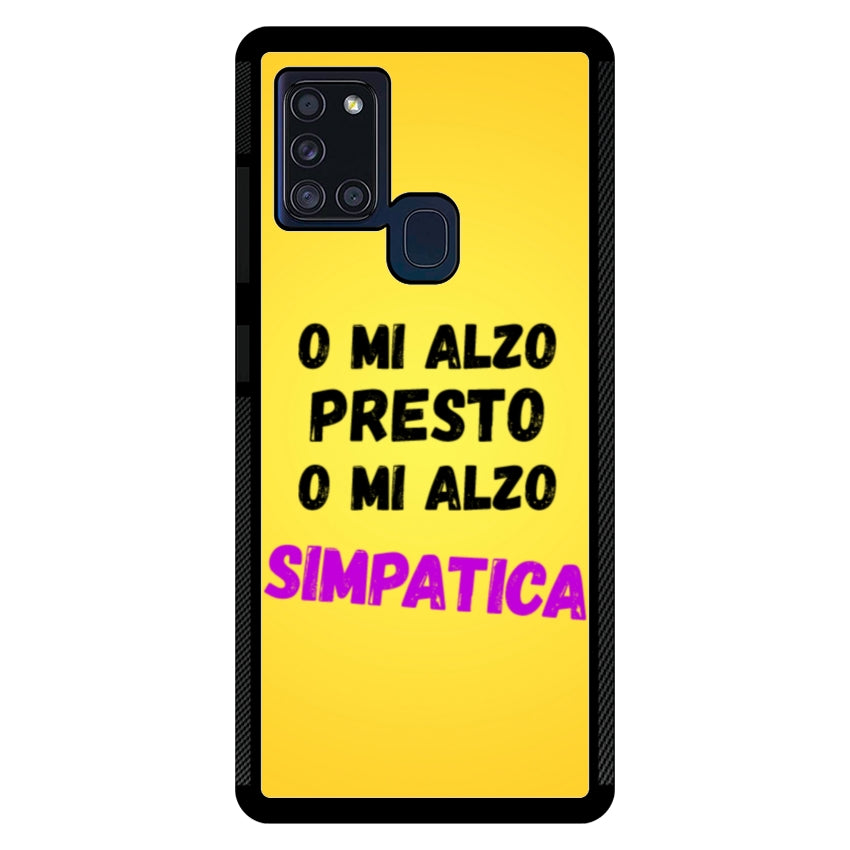 Cover o mi alzo presto o mi alzo simpatica - Samsung