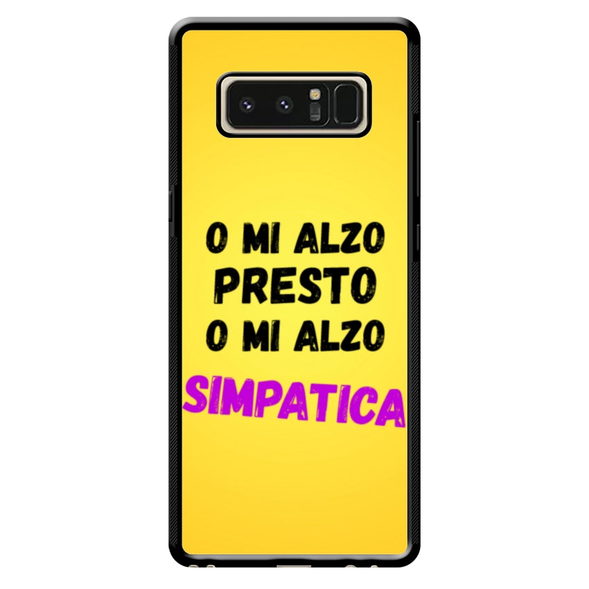 Cover o mi alzo presto o mi alzo simpatica - Samsung