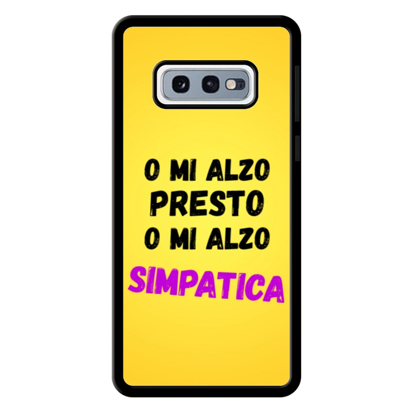 Cover o mi alzo presto o mi alzo simpatica - Samsung