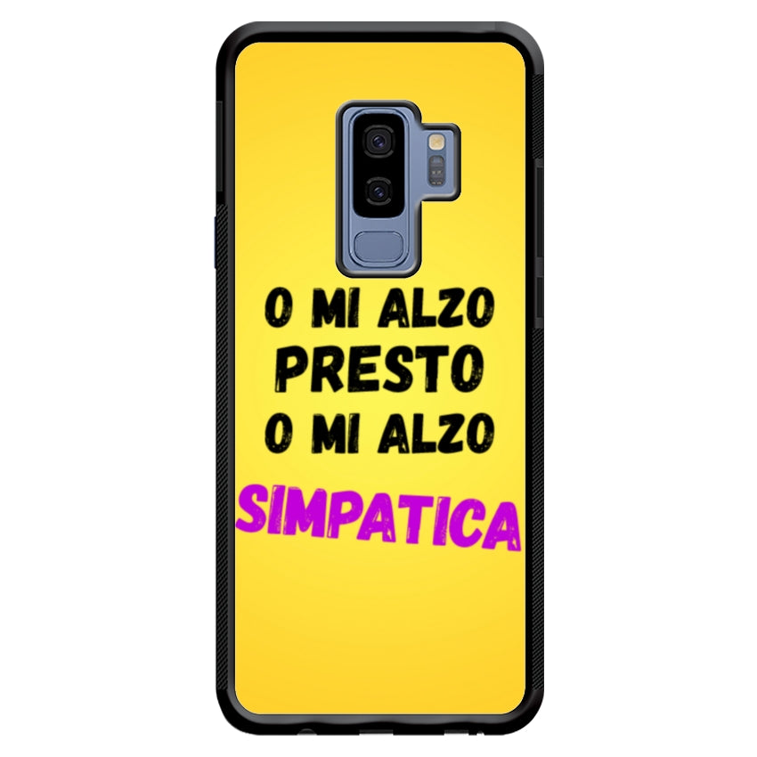 Cover o mi alzo presto o mi alzo simpatica - Samsung