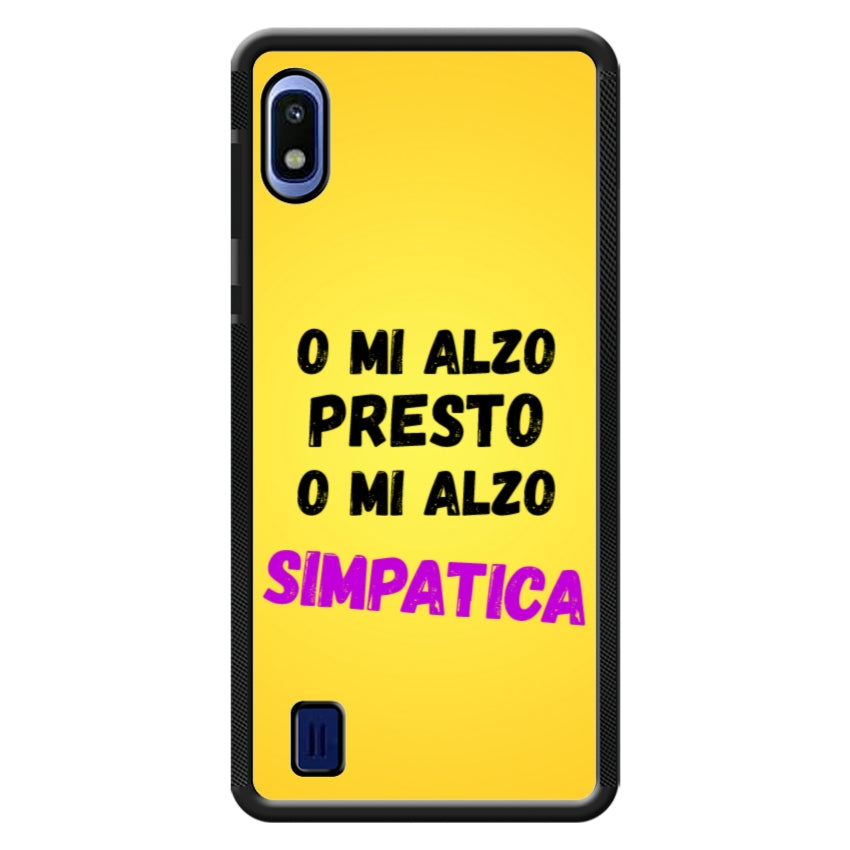 Cover o mi alzo presto o mi alzo simpatica - Samsung