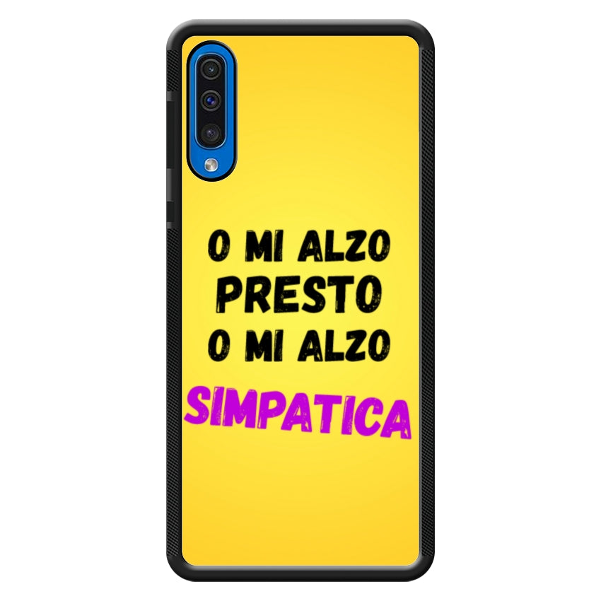 Cover o mi alzo presto o mi alzo simpatica - Samsung