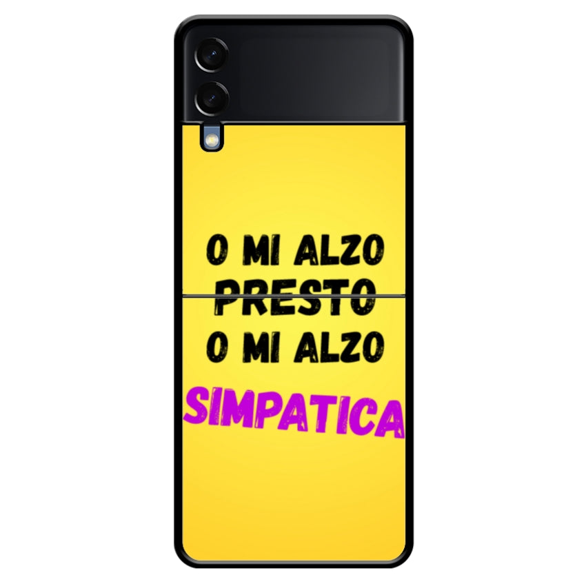 Cover o mi alzo presto o mi alzo simpatica - Samsung