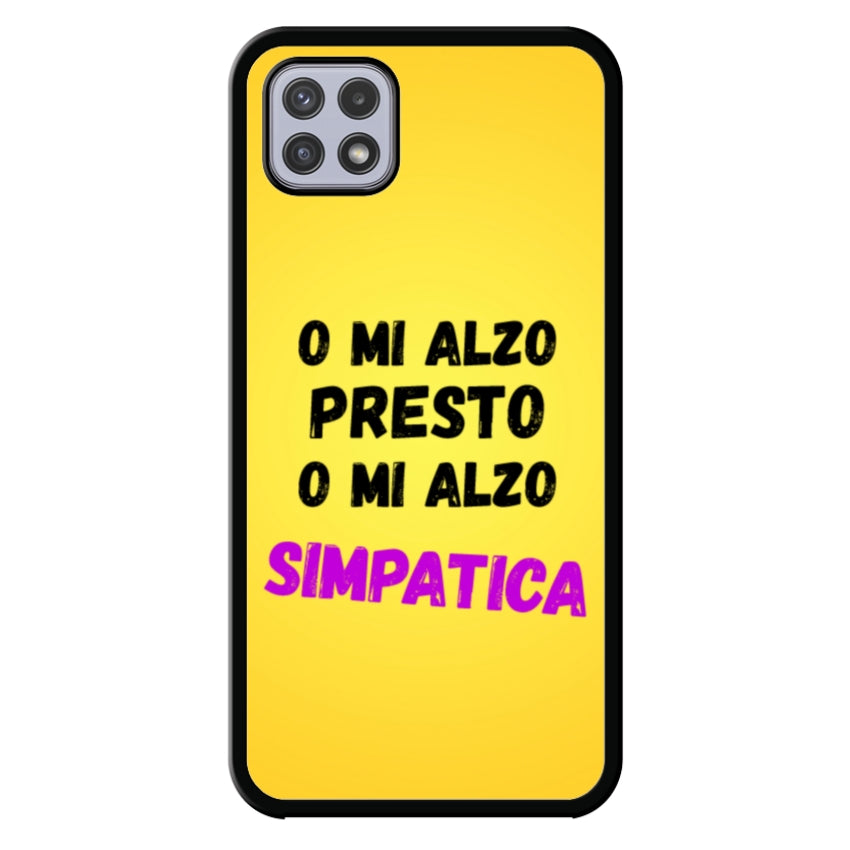 Cover o mi alzo presto o mi alzo simpatica - Samsung
