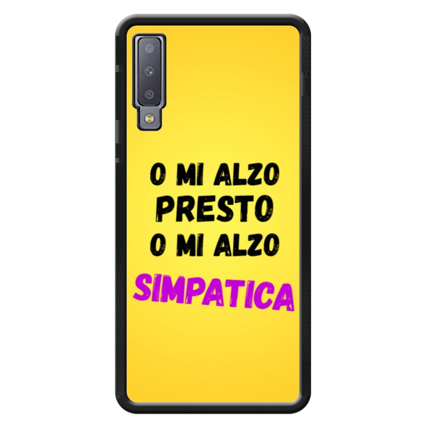 Cover o mi alzo presto o mi alzo simpatica - Samsung
