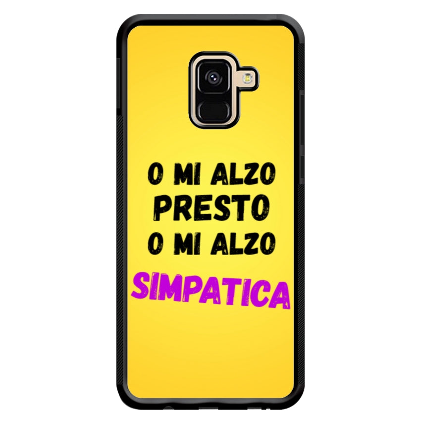 Cover o mi alzo presto o mi alzo simpatica - Samsung
