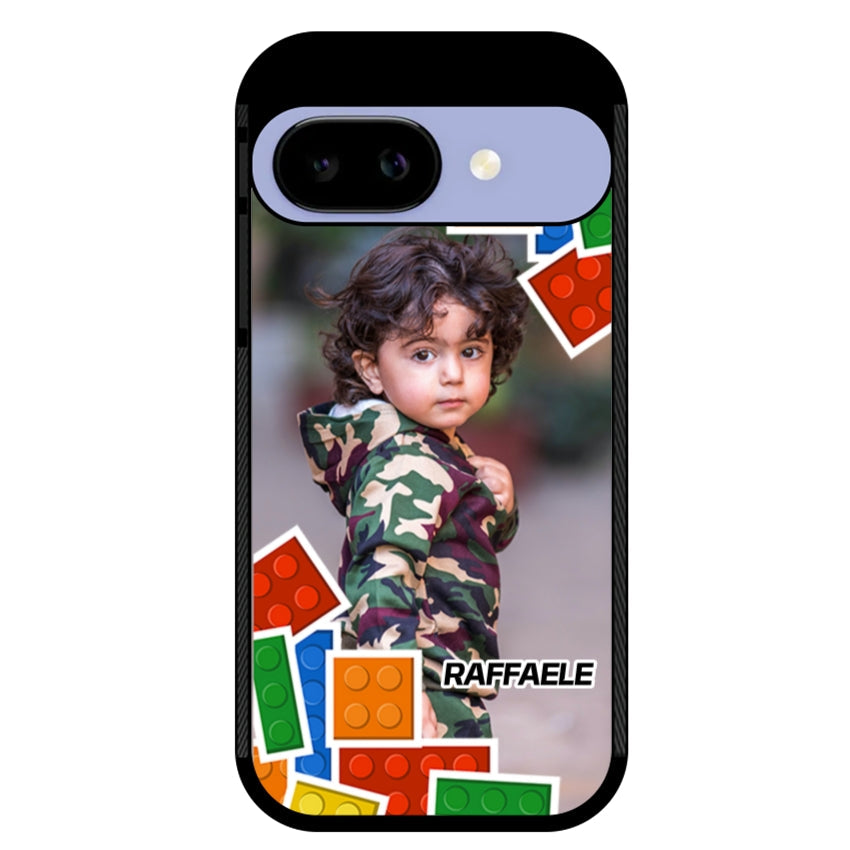 Cover Personalizzata con Frame Lego e Nome - Google Pixel customall