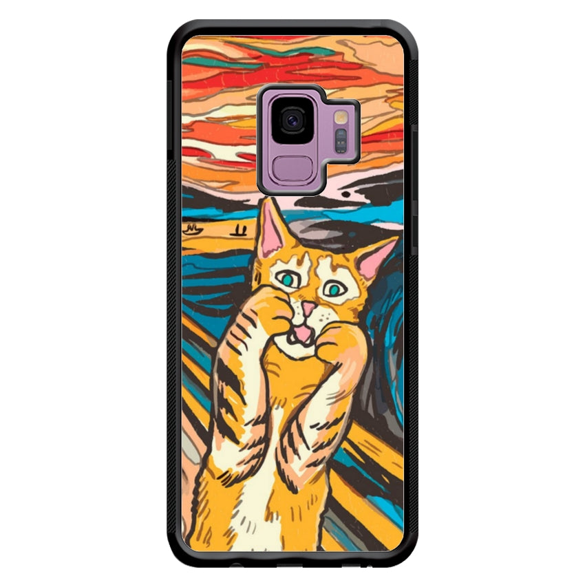 Cover IF49 Munch Cat - Samsung customall