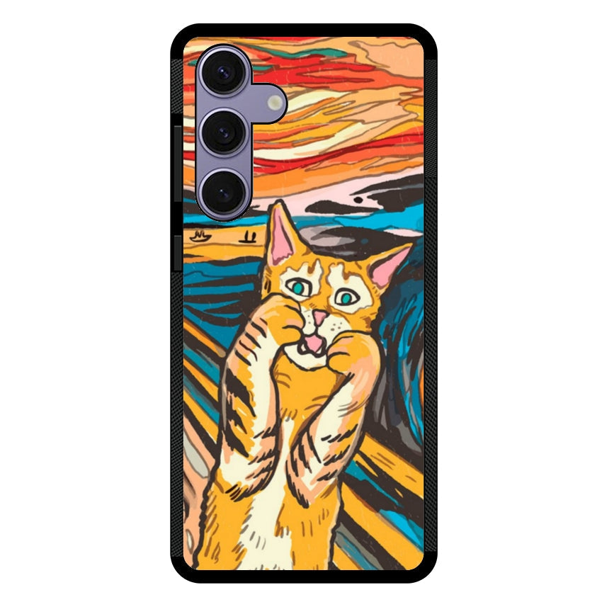 Cover IF49 Munch Cat - Samsung customall
