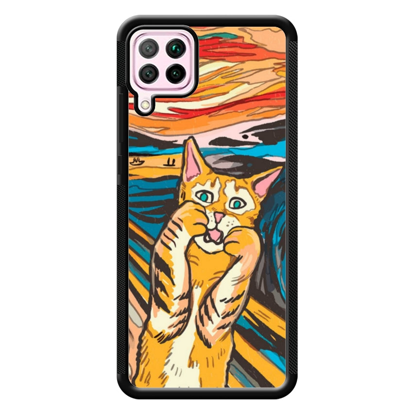 Cover IF49 Munch Cat - Samsung customall
