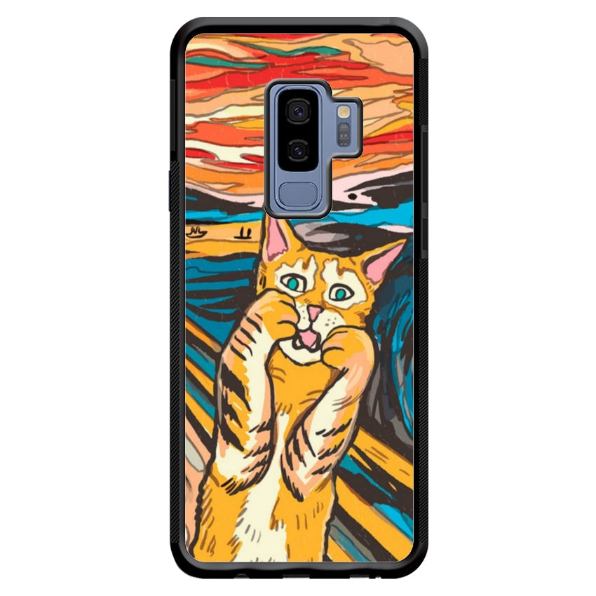 Cover IF49 Munch Cat - Samsung customall
