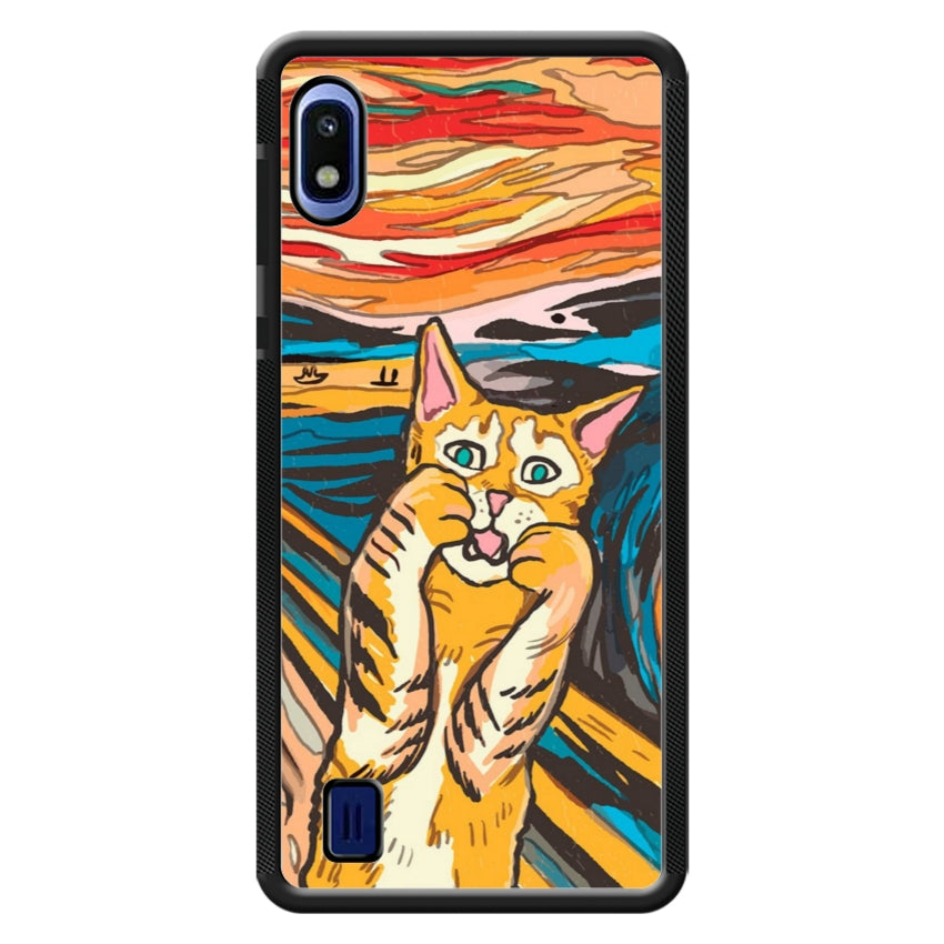 Cover IF49 Munch Cat - Samsung customall