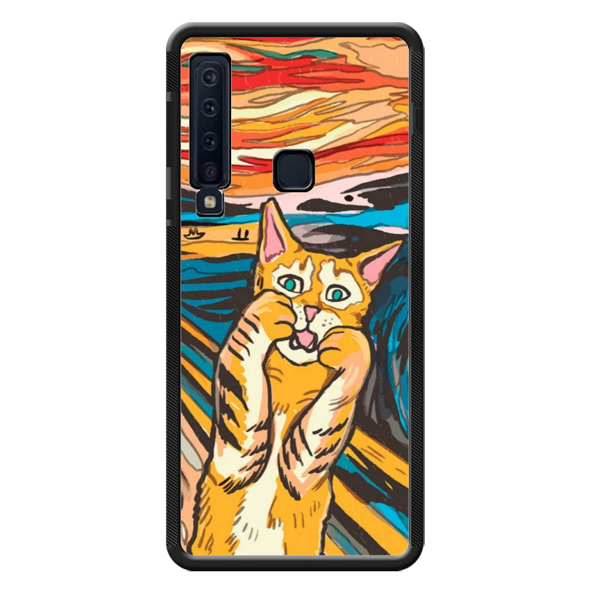 Cover IF49 Munch Cat - Samsung customall