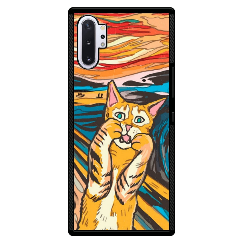 Cover IF49 Munch Cat - Samsung customall