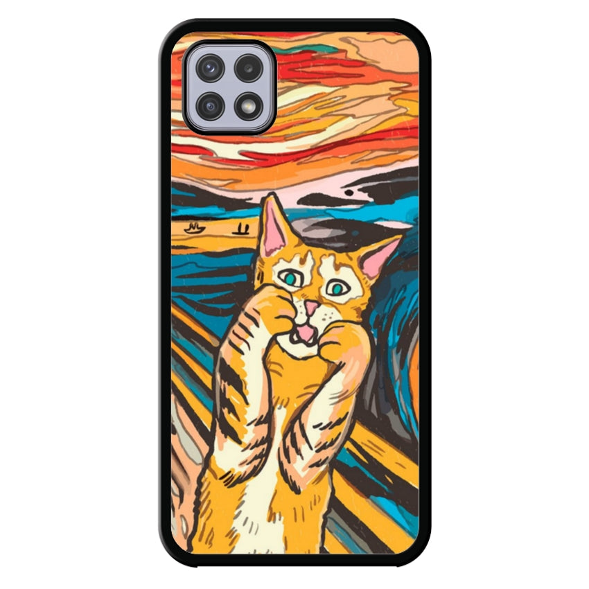 Cover IF49 Munch Cat - Samsung customall