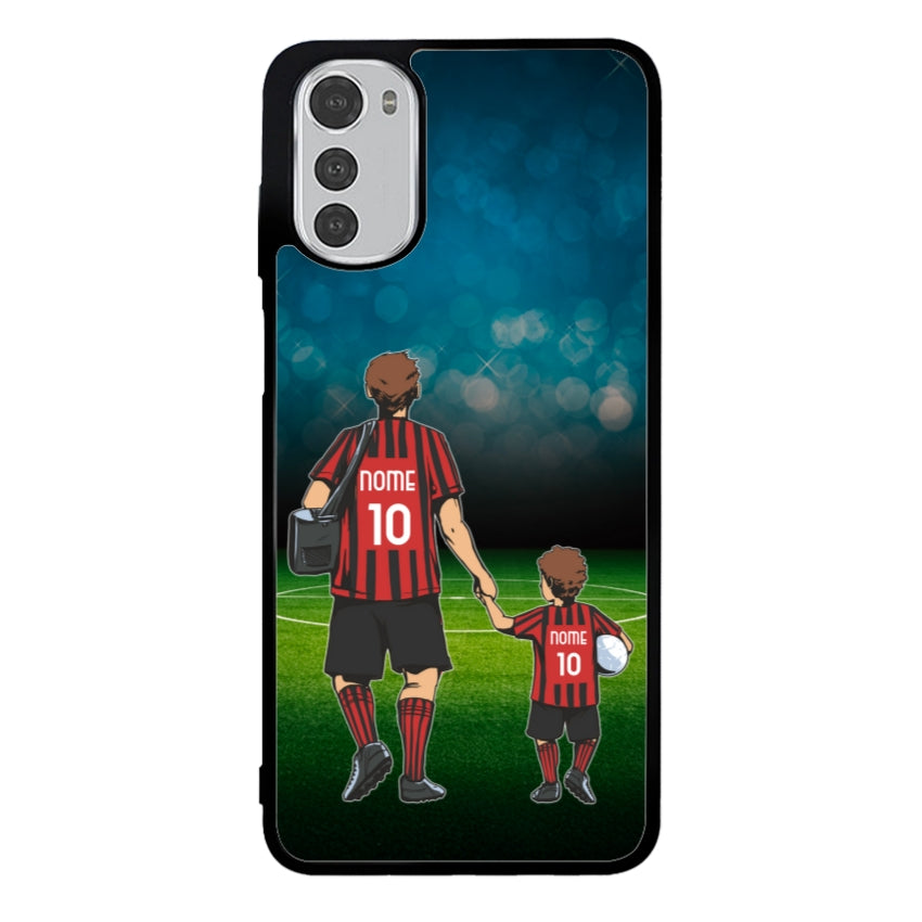 Cover Calcio Papà e Figlio - Motorola