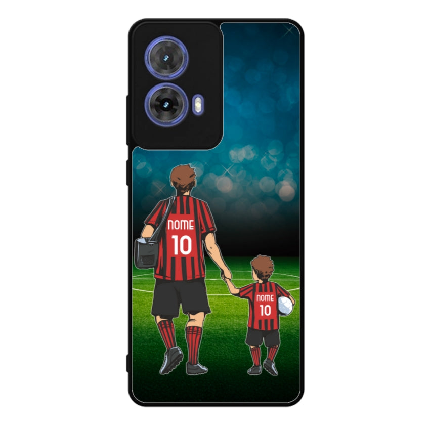 Cover Calcio Papà e Figlio - Motorola