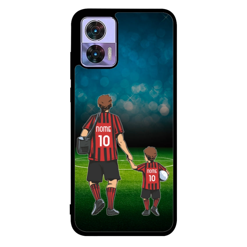 Cover Calcio Papà e Figlio - Motorola