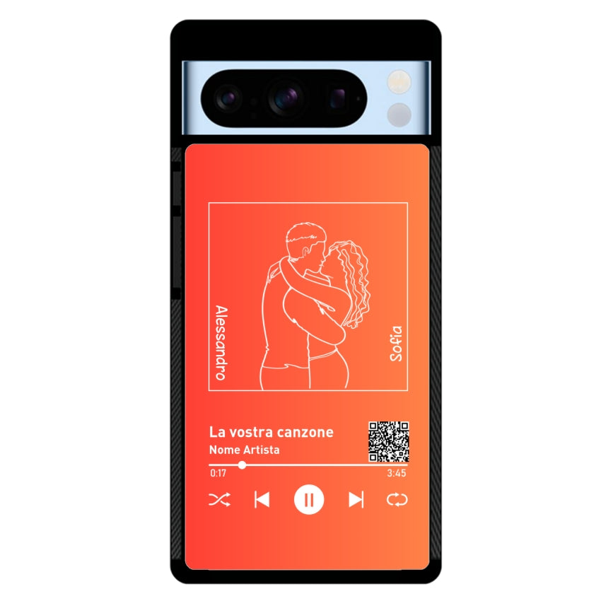 Cover Spotify Personalizzabile con Sagome - Google Pixel customall