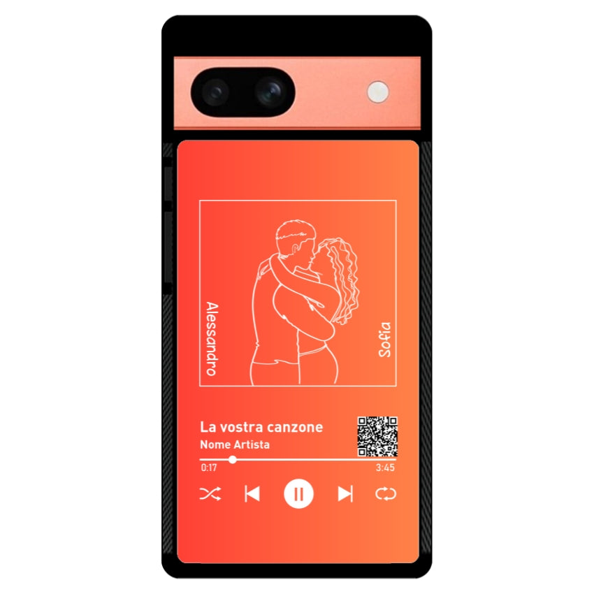 Cover Spotify Personalizzabile con Sagome - Google Pixel customall