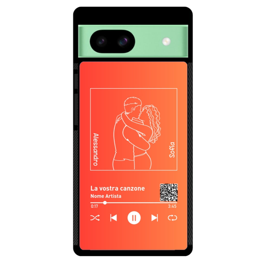 Cover Spotify Personalizzabile con Sagome - Google Pixel customall