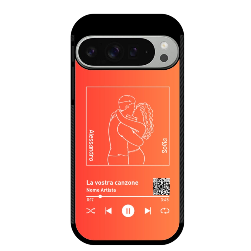 Cover Spotify Personalizzabile con Sagome - Google Pixel customall
