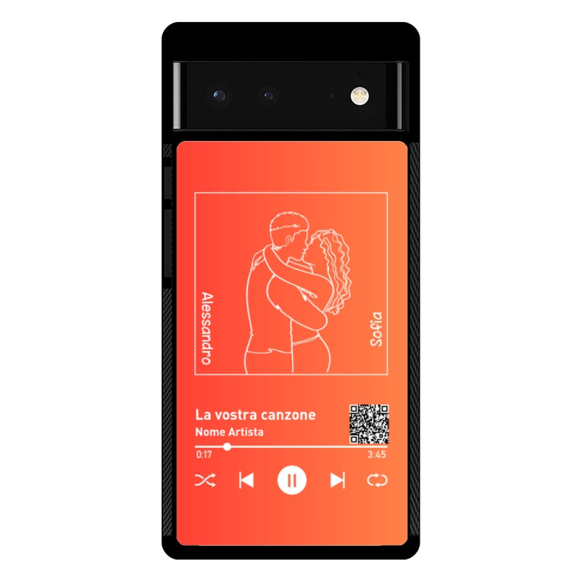 Cover Spotify Personalizzabile con Sagome - Google Pixel customall