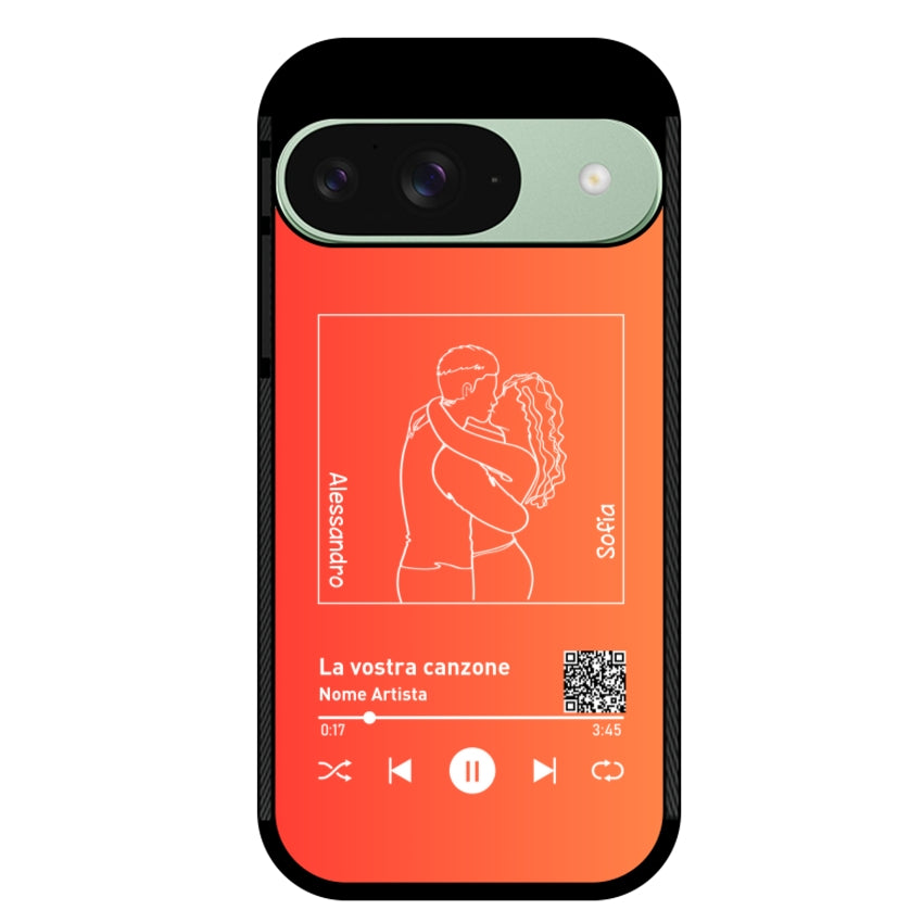 Cover Spotify Personalizzabile con Sagome - Google Pixel customall