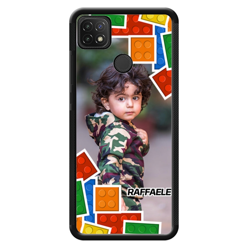 Cover Personalizzata con Frame Lego e Nome - Oppo customall