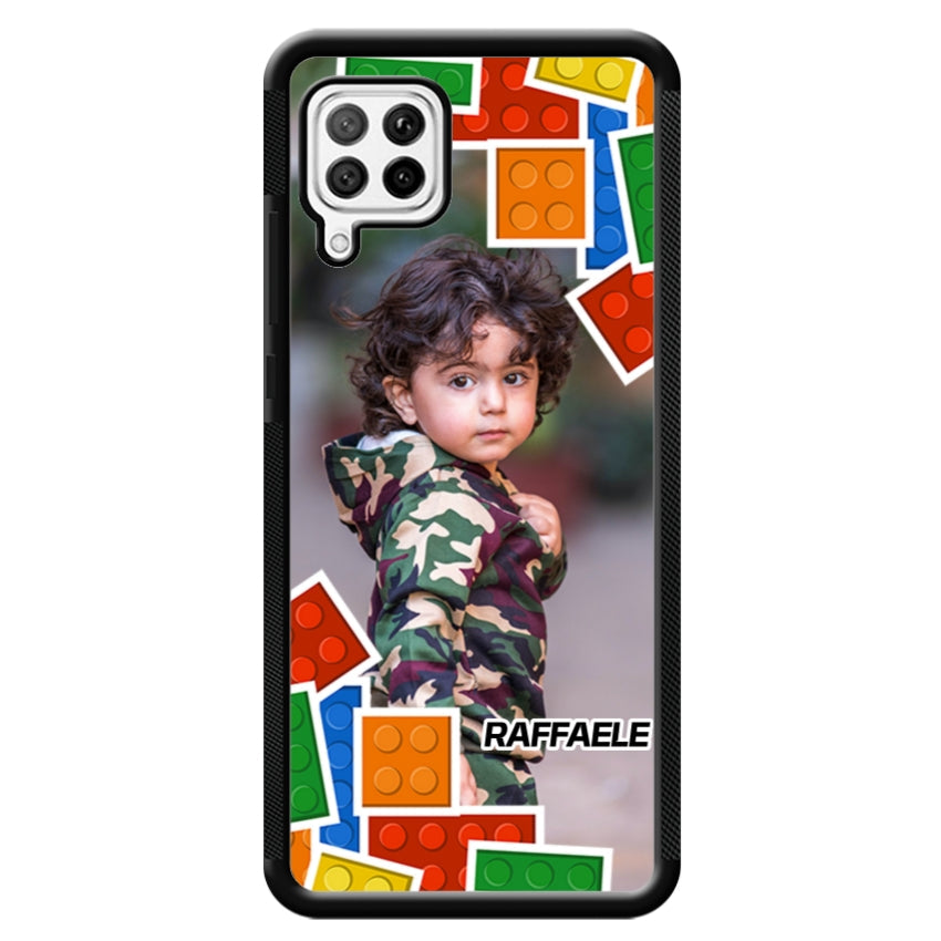 Cover Personalizzata con Frame Lego e Nome - Huawei e Honor customall